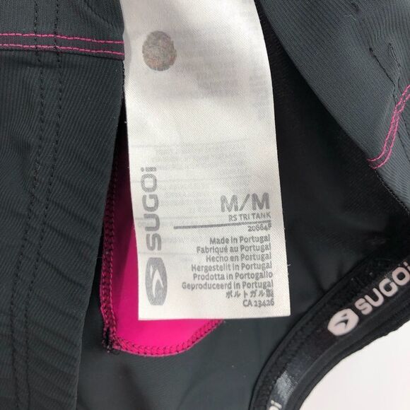 SUGOI RS Tri Tank Shirt in Raspberry Sorbet - Picture 6 of 7